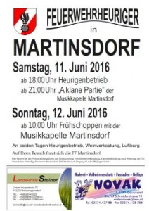 Feuerwehrheuriger Flyer